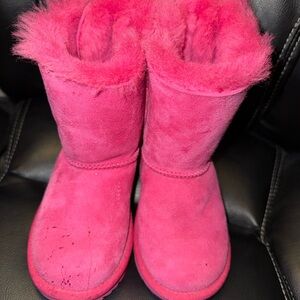 UGG Vibrant Pink Kids Boots